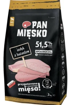 Pan Mięsko Indyk z bażantem Small Sucha Karma dla psa op. 3kg