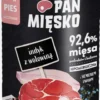 Pan Mięsko Indyk z wołowiną Mokra Karma dla szczeniaka op. 400g
