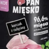 Pan Mięsko Kitten Kurczak z cielęciną Mokra Karma dla kociąt op. 400g