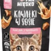 Pan Mięsko Kitten Kurczak z królikiem w sosie Mokra Karma dla kociąt op. 85g