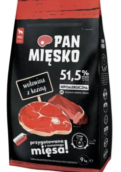 Pan Mięsko Wołowina z koziną Medium Sucha Karma dla psa op. 20kg