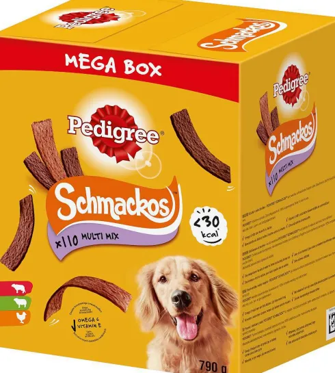 Pedigree Mega Box Przysmak Schmackos dla psa op. 790g WYPRZEDAŻ