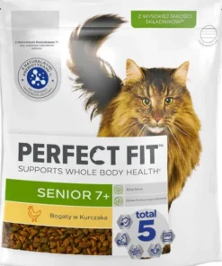 Perfect FitSenior 7+ Kurczak Sucha Karma dla kota op. 750g WYPRZEDAŻ