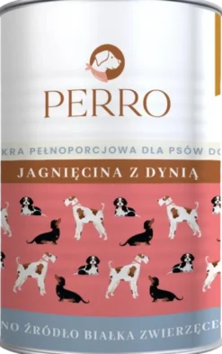 Perro Adult Jagnięcina z dynią Mokra Karma dla psa op. 400g