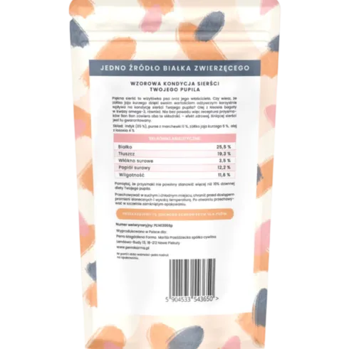 Perro BON BON Indyk piękna sierść Przysmaki dla psa op. 80g