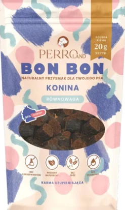 Perro BON BON Konina Równowaga Przysmaki dla psa op. 80g