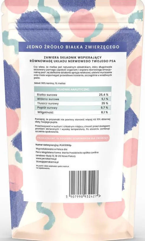 Perro BON BON Konina Równowaga Przysmaki dla psa op. 80g