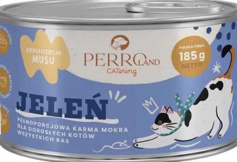 Perro CATering Jeleń Mokra Karma dla kota op. 185g
