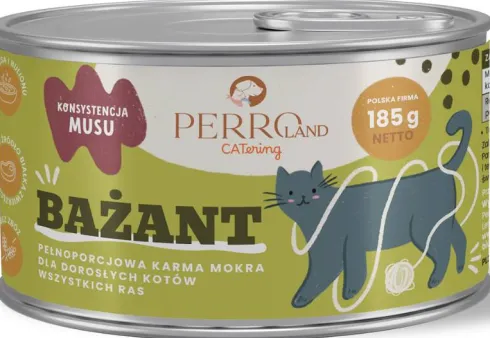 Perro CATering Pakiet degustacyjny Mokra Karma dla kota op. 6x185g