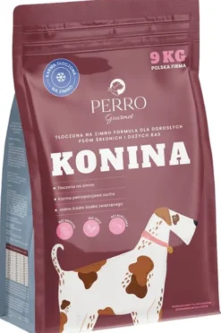 Perro Gourmet Adult Medium/Maxi Konina Sucha Karma dla psa op. 9kg [Data ważności: 12.2026]