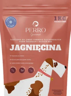 Perro Gourmet Adult Medium/Maxi Jagnięcina Sucha Karma dla psa op. 1kg [Data ważności: 12.2026]