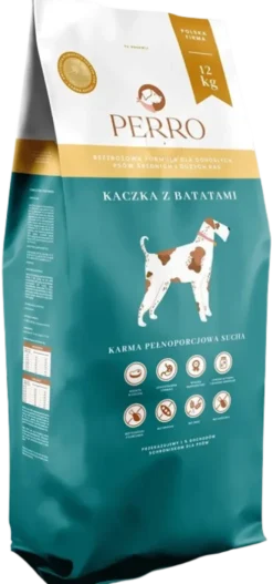 Perro Kaczka z batatami Sucha Karma dla psa op. 12kg