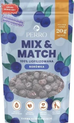 Perro Mix&Match Borówka Amerykańska Przysmaki liofilizowane dla psa op. 20g