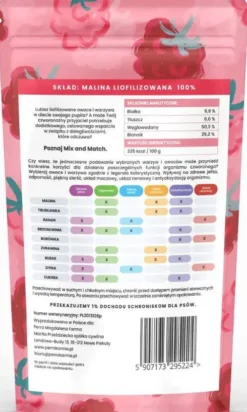 Perro Mix&Match Malina Przysmaki liofilizowane dla psa op. 15g
