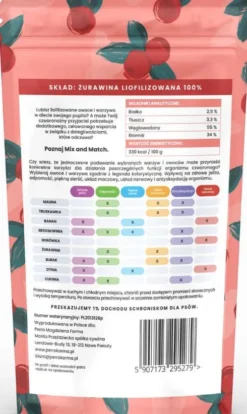 Perro Mix&Match Żurawina Przysmaki liofilizowane dla psa op. 10g