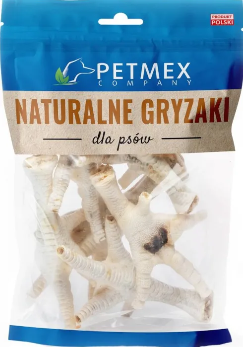 Petmex Kurza łapka biała dla psa op. 100g