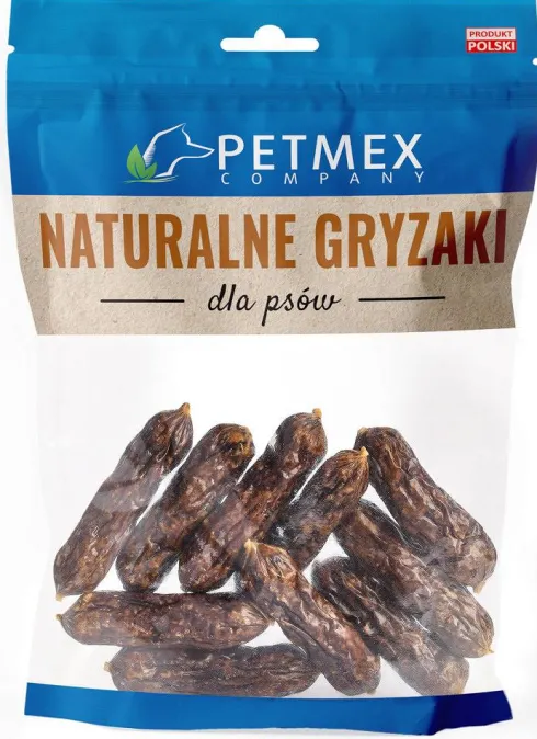 Petmex Przysmak Kiełbaski z jelenia dla psa op. 200g