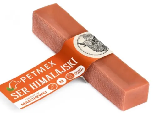 Petmex Przysmak Ser Himalajski z marchewką dla psa rozm. M op. 1szt.