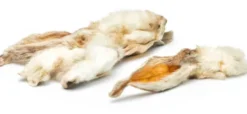 Petmex Uszy suszone królika naturalne z futrem op. 500g