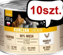 Pet Republic Adult Kurczak Mokra Karma dla kota 200g Pakiet 10szt.
