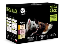 Pet Republic Mega Pack w sosie Mokra Karma dla psa op. 12x100g