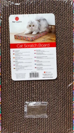 Pet Supplies Drapak kartonowy Scratch Board szeroki dla kota nr kat. PS-0628