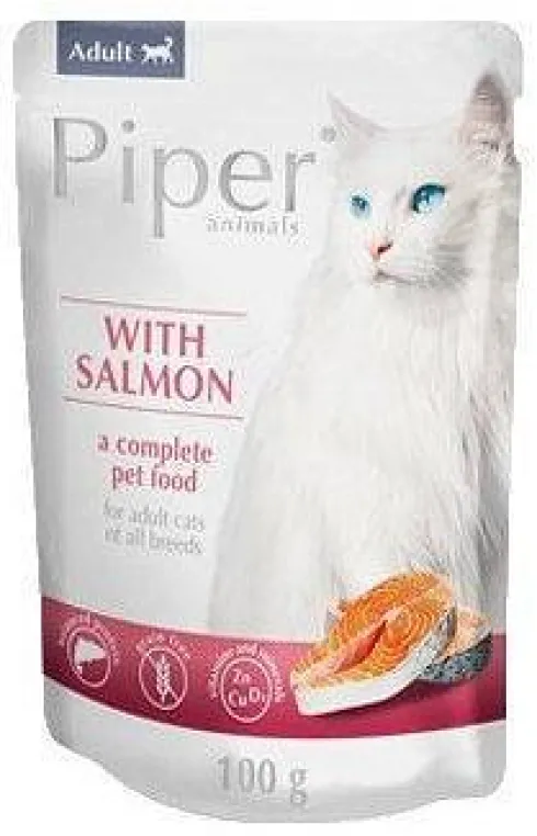 Piper Animals Adult Łosoś Mokra Karma dla kota op. 100g