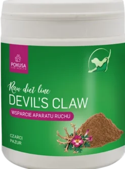 Pokusa RawDietLine Czarci Pazur Devil's Claw dla psa i kota op. 100g