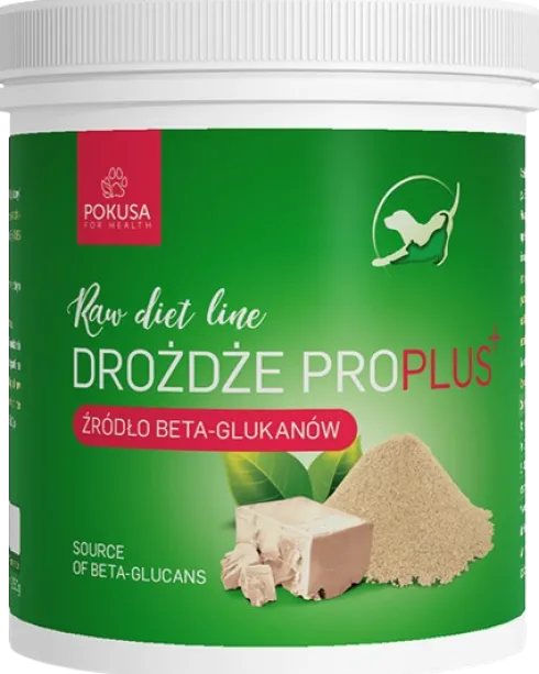 Pokusa RawDietLine Drożdże ProPlus dla psa i kota op. 1kg
