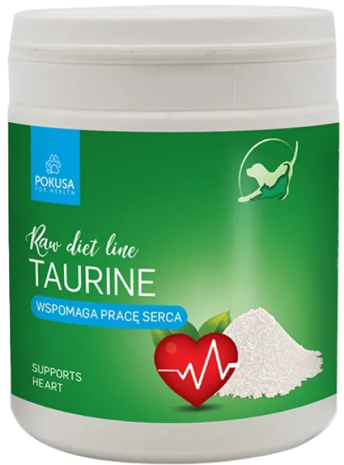Pokusa RawDietLine Taurine dla psa i kota op. 150g