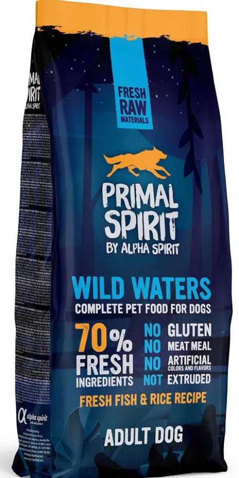 Primal Spirit Wild Waters Karma sucha miękka dla psa op. 12kg