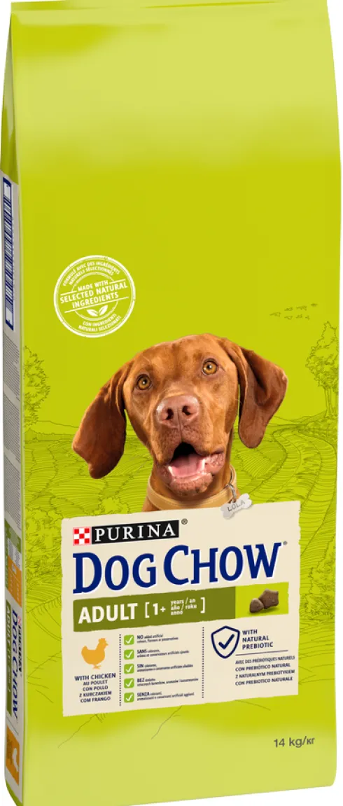 Purina Dog Chow Adult Chicken Sucha Karma dla psa op. 14kg
