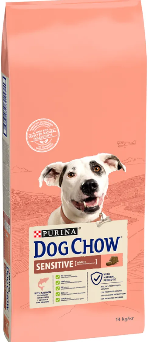 Purina Dog Chow Adult Sensitive Sucha Karma dla psa op. 2x14kg MEGA-PAK