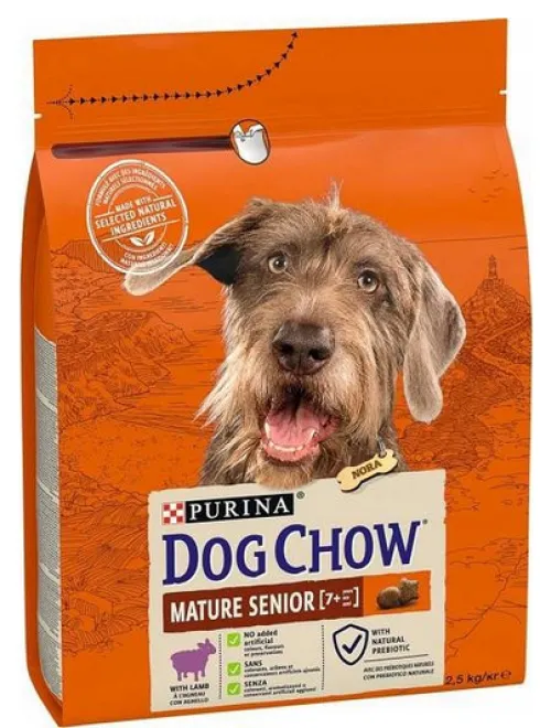 Purina Dog Chow Mature Senior 7+ Lamb Sucha Karma dla psa op. 2.5kg