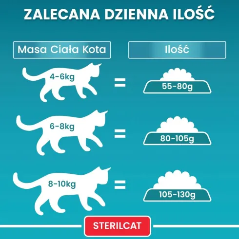 Purina ONE Cat Sterilcat z Wołowiną Sucha Karma dla kota op. 3kg