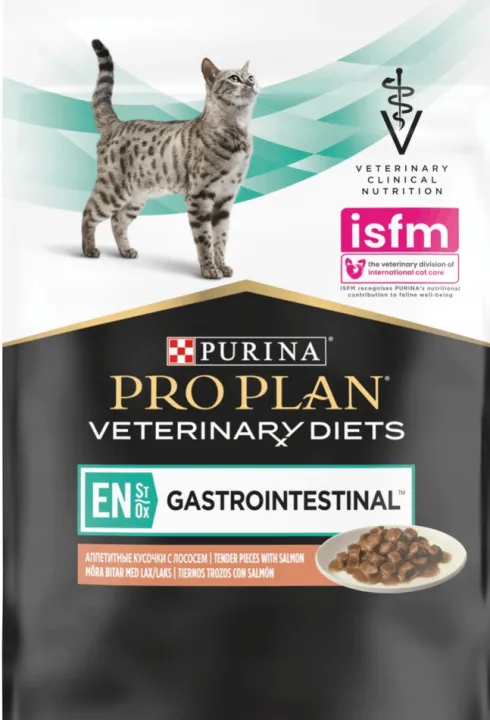 Purina Vet Diets EN Gastro Intestinal Mokra Karma dla kota op. 10x85g