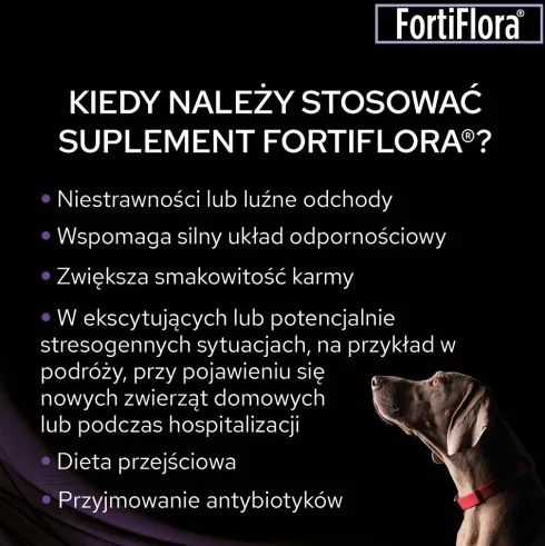 Purina Veterinary Diets Canine FortiFlora Probiotyk dla psa op. 30x1g