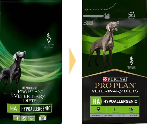 Purina Veterinary Diets HA Hypoallergenic Sucha Karma dla psa op. 2x11kg MEGA-PAK