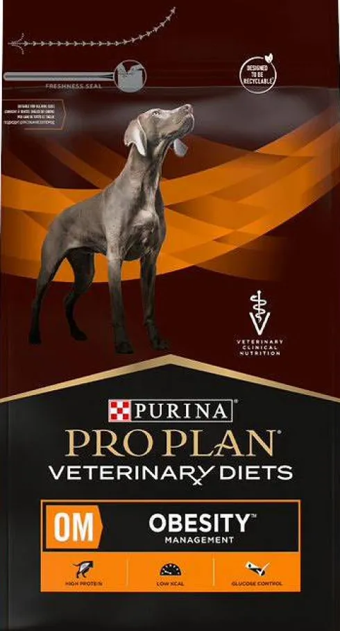 Purina Veterinary Diets OM Obesity Management Sucha Karma dla psa op. 2x12kg MEGA-PAK