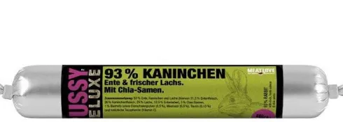 Pussy Deluxe Kaninchen, Ente&Lachs Mokra Karma dla kota op. 100g