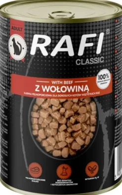 Rafi Adult Wołowina Mokra Karma dla kota op. 415g