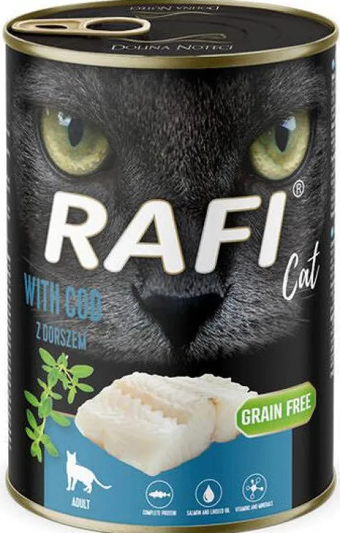 Rafi Cat Adult Dorsz Mokra Karma dla kota op. 400g