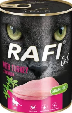 Rafi Cat Adult Indyk Mokra Karma dla kota op. 400g