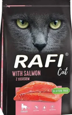 Rafi Cat Sterilised Łosoś Sucha karma dla kota op. 7kg