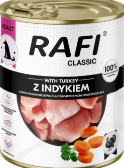 Rafi Classic Dog Indyk Mokra Karma dla psa op. 800g