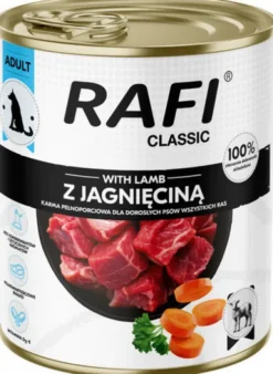 Rafi Classic Dog Jagnięcina Mokra Karma dla psa op. 800g