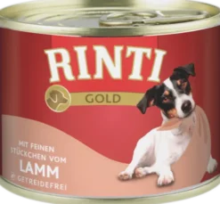 Rinti Gold Jagnięcina (mit lamm) Mokra Karma dla psa op. 185g