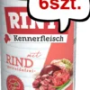 Rinti Kennerfleisch Wołowina (mit rind) Mokra Karma dla psa op. 400g Pakiet 6szt.