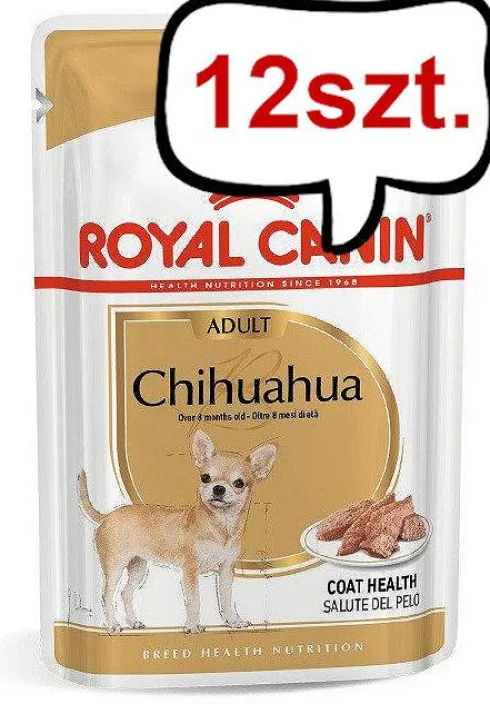 Royal Canin Adult Chihuahua Mokra Karma dla psa op. 85g Pakiet 12szt.