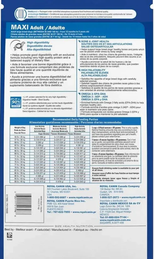Royal Canin Adult Maxi Sucha Karma dla psa op. 15kg